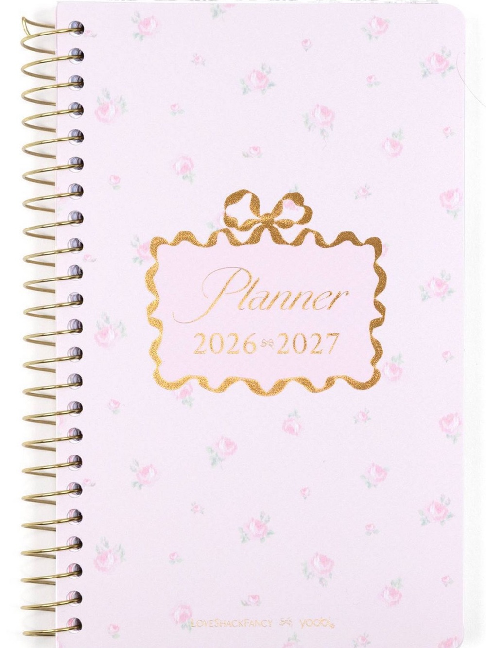 LoveShackFancy 2026 - 2027 small planner ditsy floral print